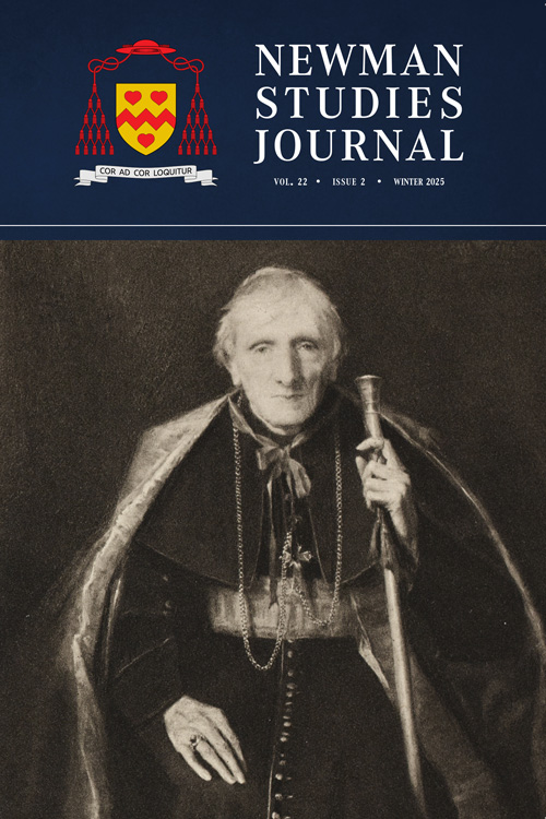 Newman Studies Journal Volume 22 Issue 2 Winter 2025